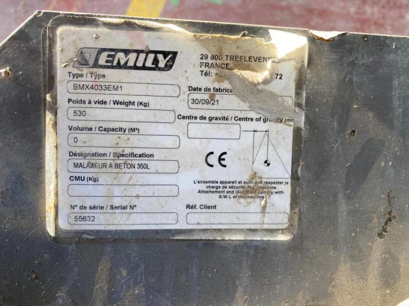 EMILY bmx4033em1 godet malaxeur à vidange centrale 350l_9