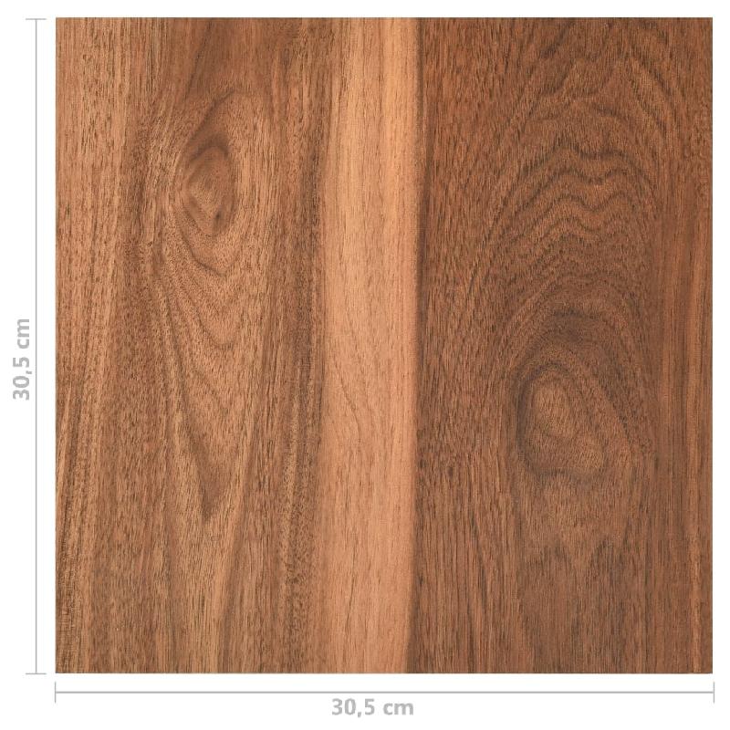 Vidaxl planches de plancher autoadhésives 20 pcs pvc 1,86 m² marron 330137_9