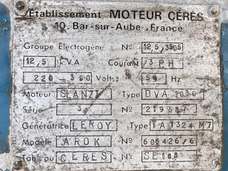 Cérès Arok 12,5kVA Groupe électrogène sur remorque_9