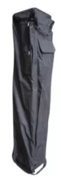 Abri stand parapluie M2 - Buff'hyeres Collectivités - Structure aluminium anodisé - Toit PVC 520 g/m² - Piètement 6 faces Ø 50 mm_9