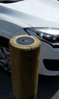 KORDOUAN borne bois &  LED solaire_9