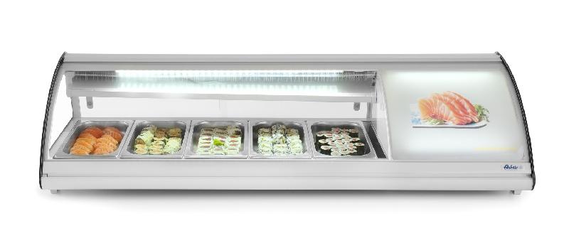 Vitrine sushis à poser 5xGN1/3 ARKTIC HENDI_9