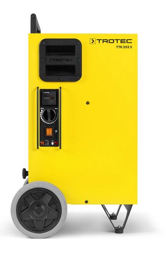 Déshumidificateur professionnel TTK 355 S - Empilable, compteur d'heures intégré et roulettes sans traces_9