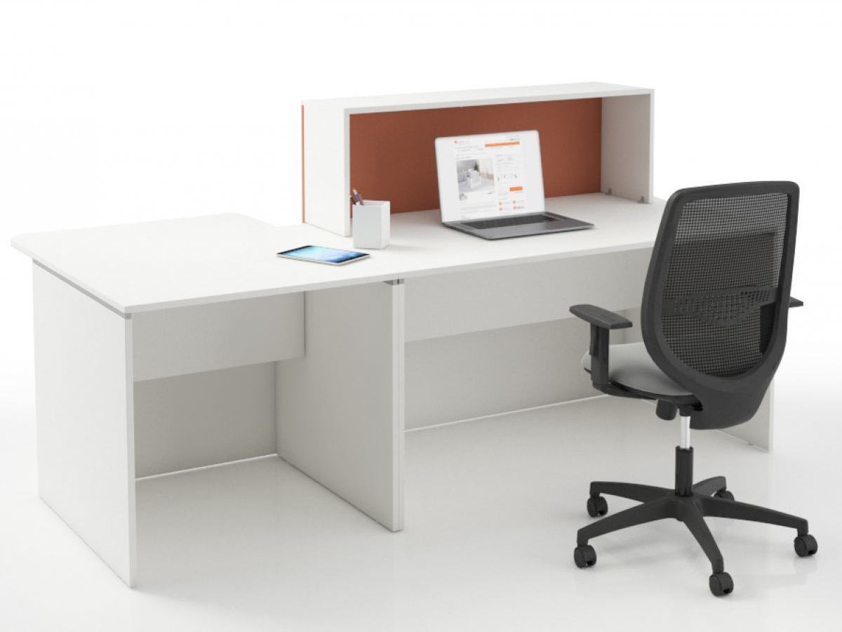Banque d'accueil professionnel NEW PANO - design modulable avec accessoires personnalisables_9