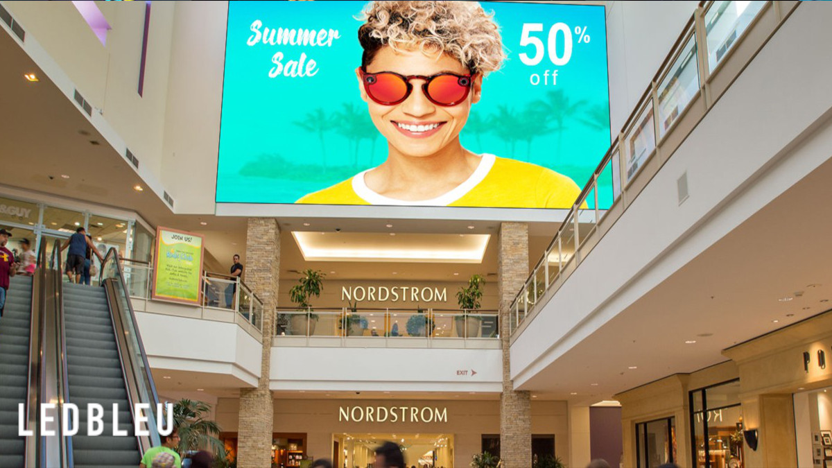 Ecran pour intérieur à dalle LED MAKI pour centre commercial -SMD Standard - 1,5 mm, 1,9 mm, 2,5 mm et 3,9 mm_9