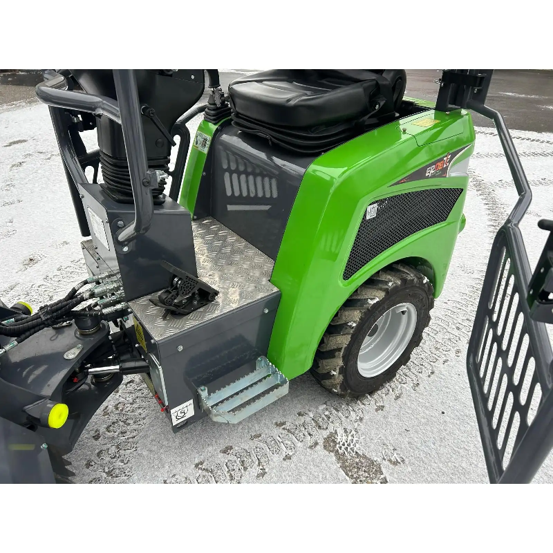 Chargeuse Electrique Everun ER08E - Zero Emission - 4 Roues Motrices_9