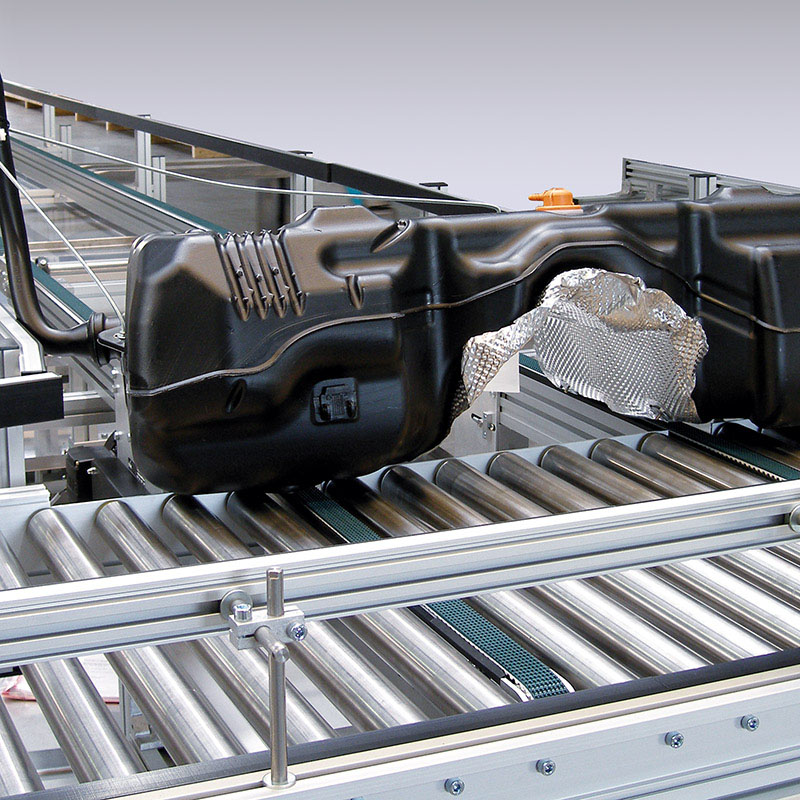 Convoyeur à rouleaux motorisé - courroie tangentielle pour environnements sales ou graisseux - RBT-P 2255 - MK Technology Group_9