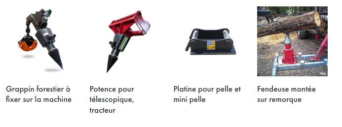 Fendeuse à vis MINI Pelle_9