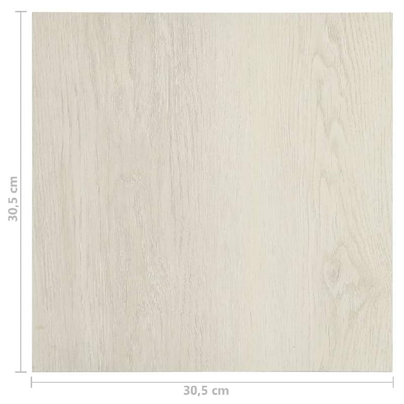 Vidaxl planches de plancher autoadhésives 20 pcs pvc 1,86 m² beige 330153_9