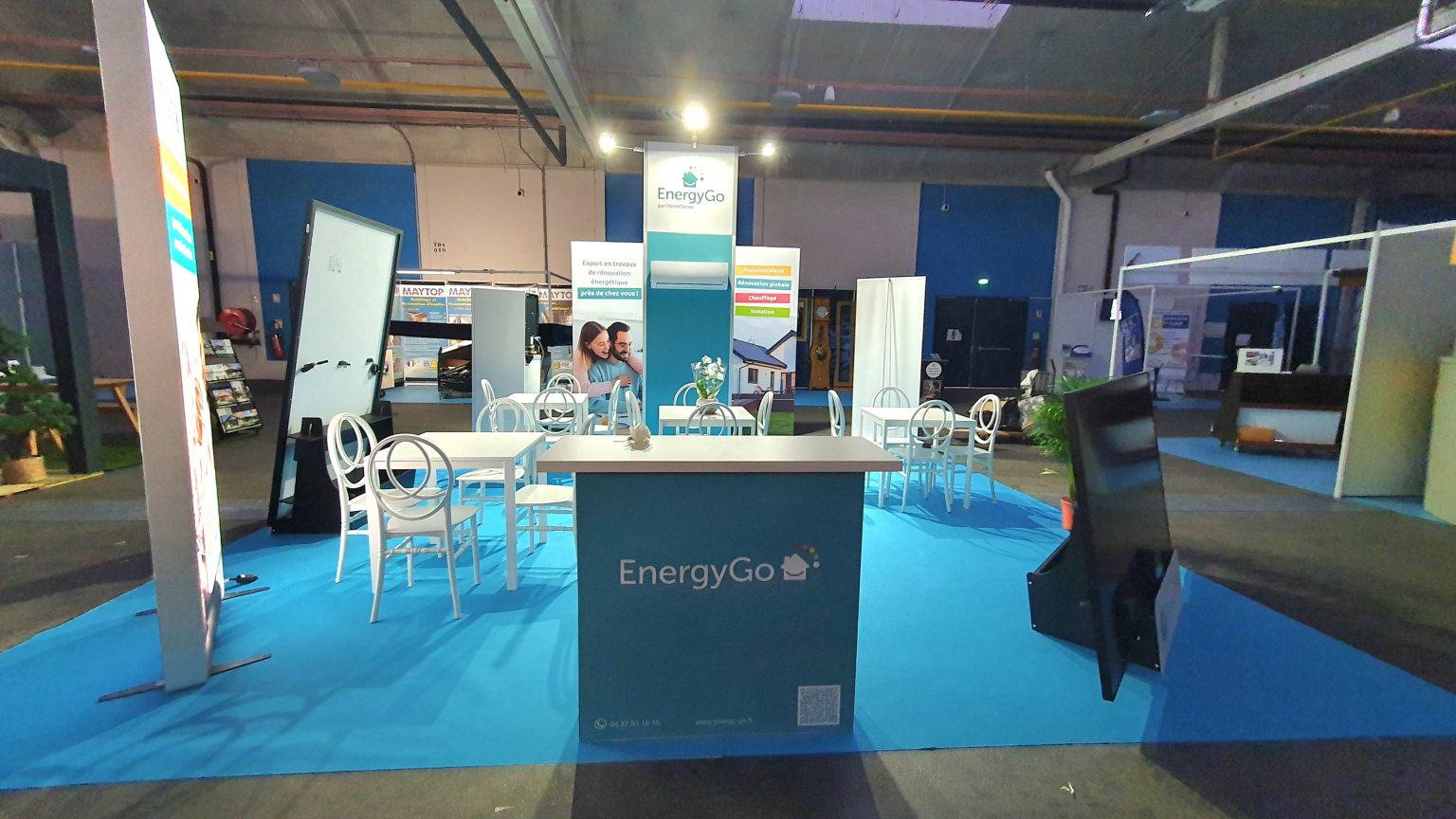 Stand modulaire et personnalisable en profilé aluminium - flexible et économique_9