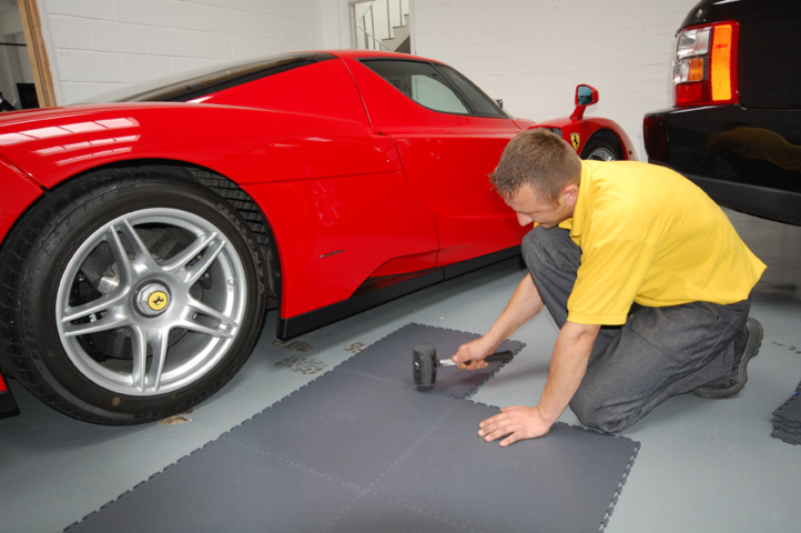 Dalle sol pvc garage particulier_9