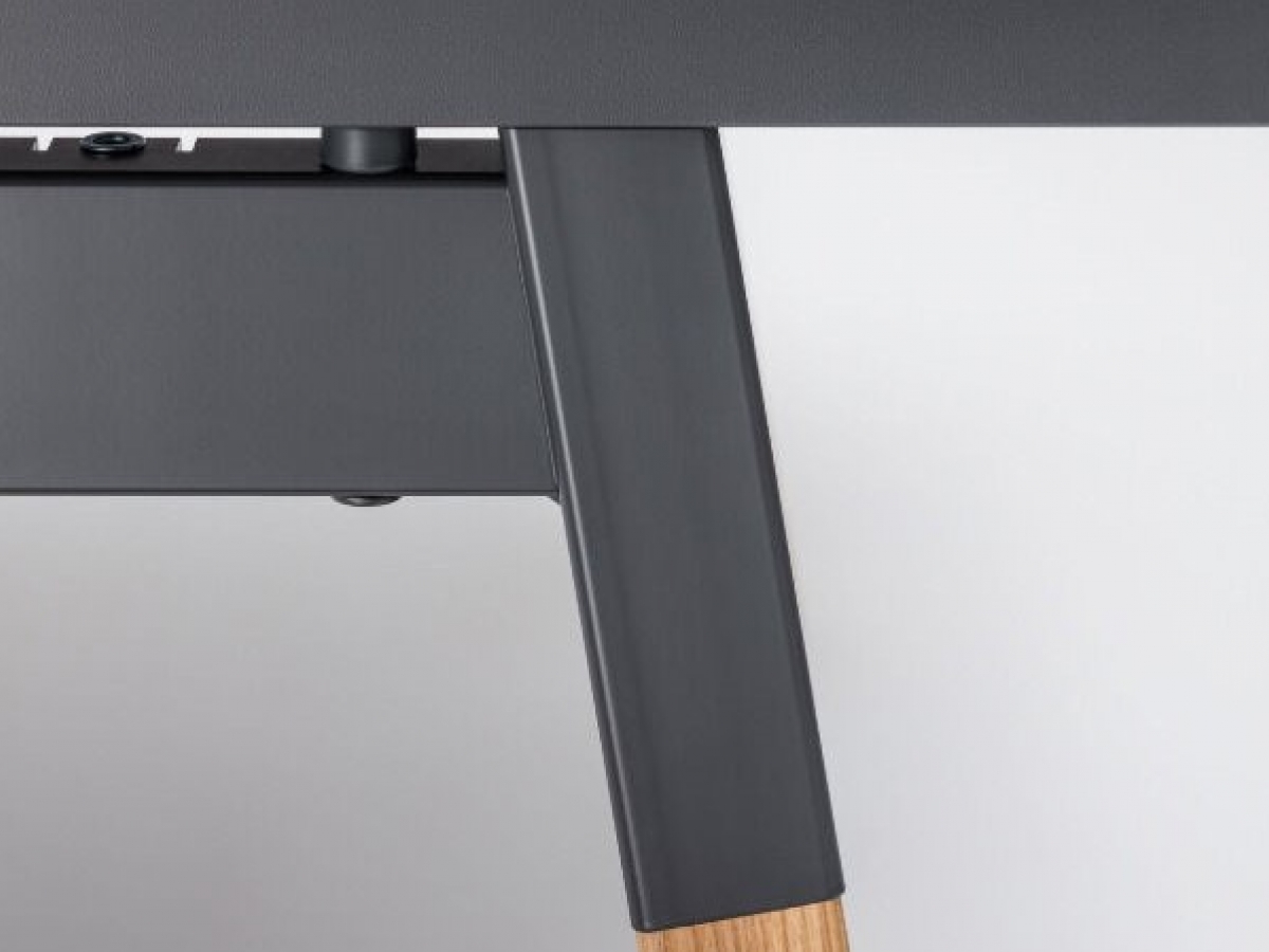 Bureau opératif esthétique et fonctionnel avec pieds en bois - OGI W - design minimaliste et finitions personnalisables_9