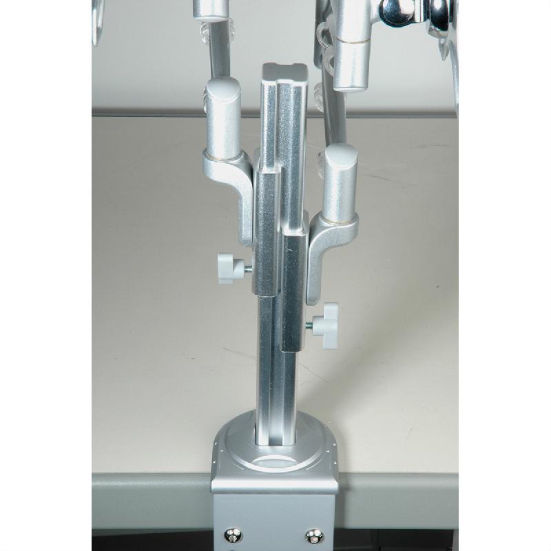 VALUE Bras double LCD, 4 points, fixation sur table, réglage séparé en hauteur_9