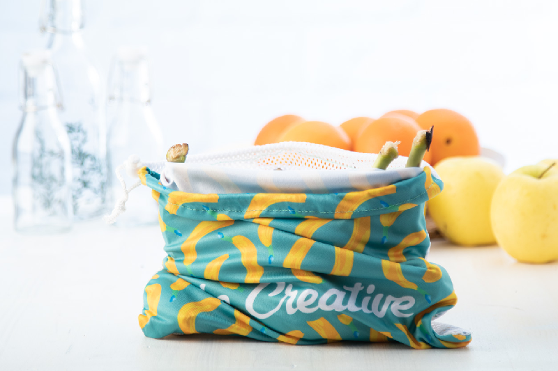 Sac réutilisable en polyester avec filet sur une face - Impression sublimation - Quantité minimum 50 pièces_9