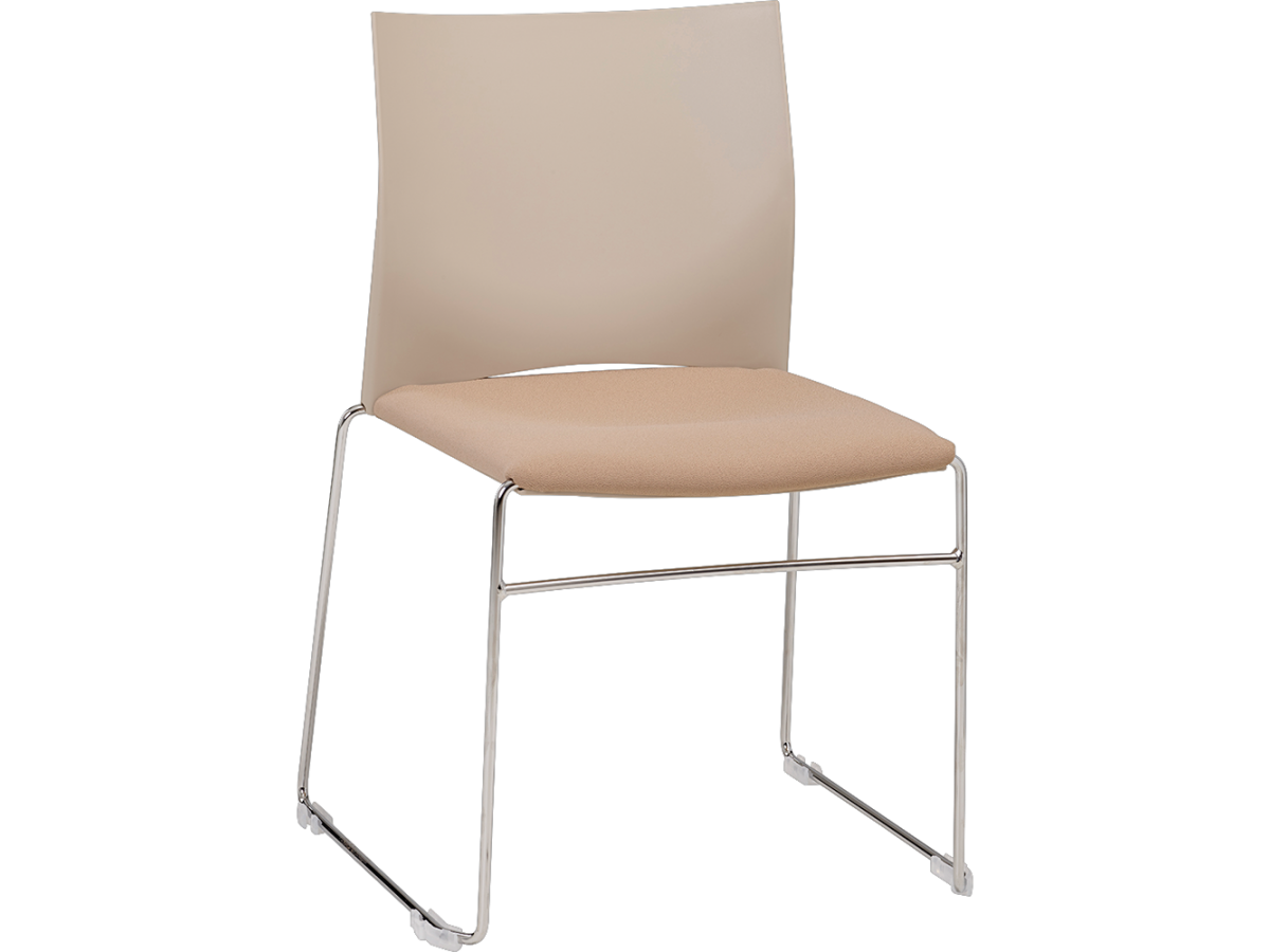 Chaise polyvalente LINO - tout confort, empilable et accrochable, design moderne et options personnalisables_9