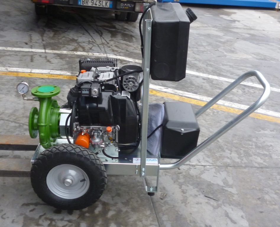 Motopompe irrigation personnalisable avec bloc clé de démarrage