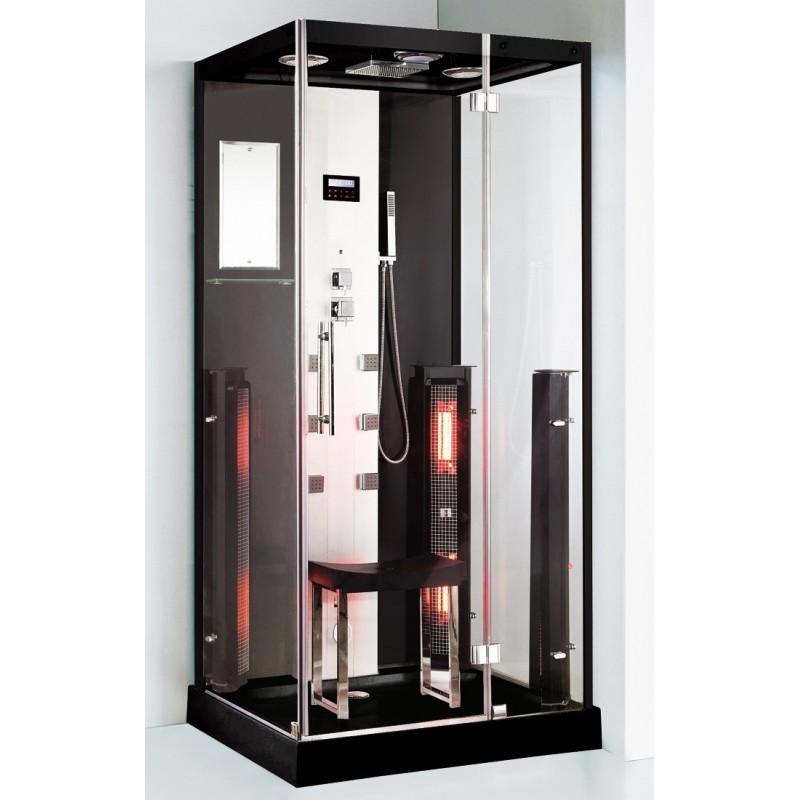 DOUCHE BOREAL® COMBI INFRASTEAM 100 - HAMMAM + INFRAROUGE À SPECTRE TOTAL_9