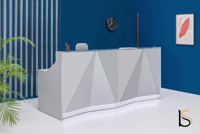 Banque d'accueil droite Alpa - MDD - Gris brillant_9