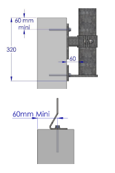 Ligne de vie horizontale à câble - UNYC_9