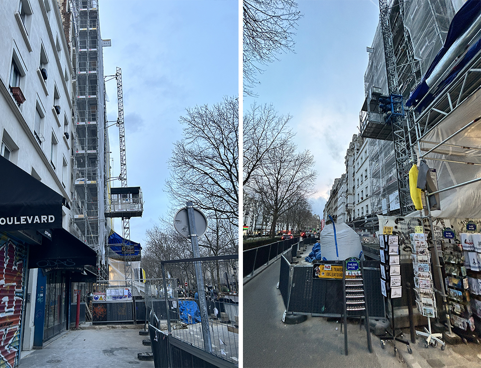 Monte-matériaux avec personnel accompagnant pour plaques de plâtre  - PT 1000_9