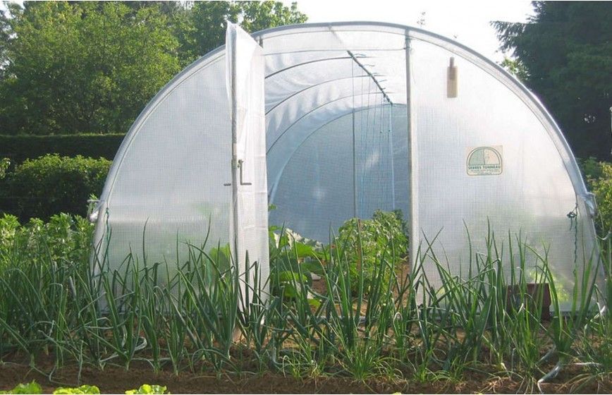 Serre tunnel mixte intelligent - 3 à 12 mètres de long - OPTIMUM_9