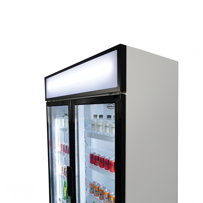 Réfrigérateur 2 portes en verre fcu-750 l1120 7455.2105 COMBISTEEL_9