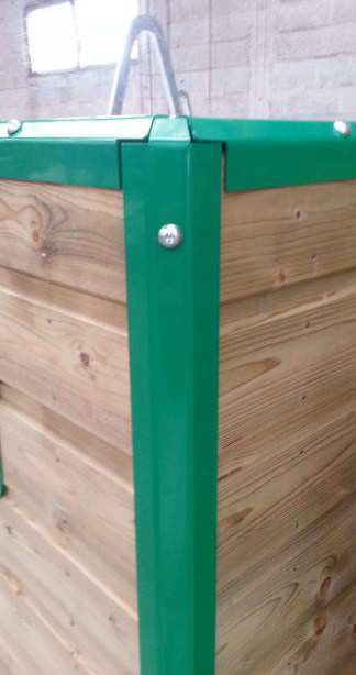 Colonne aérienne d'apport volontaire polytri bois_9