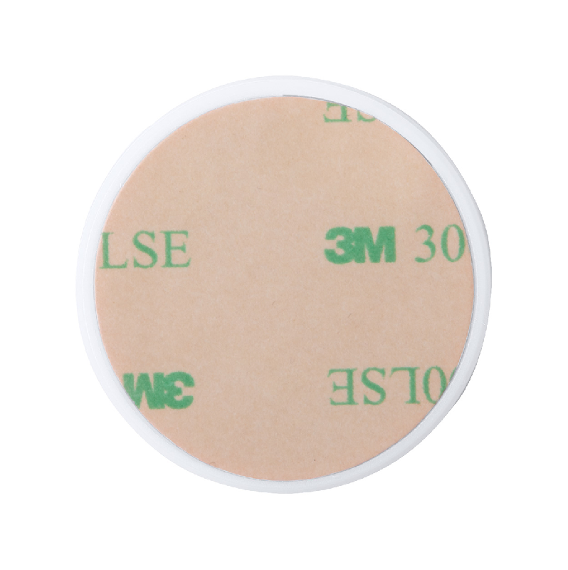 Support antibactérien pour téléphone portable - plastique rond avec base auto-adhésive - conforme ISO 22196_9
