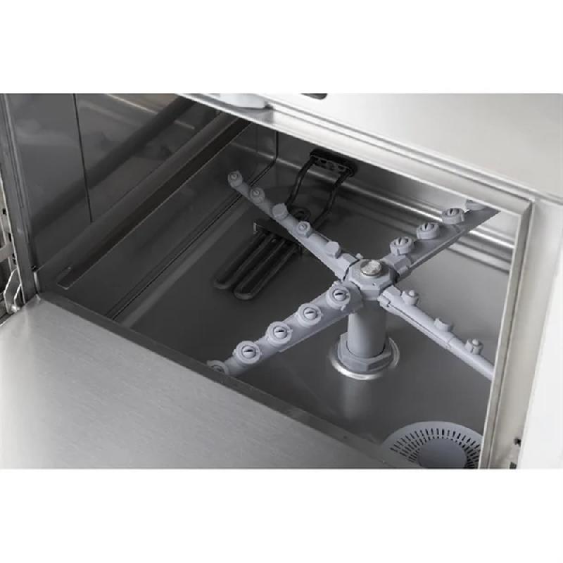 Lave-vaisselle digital casier 500x500 -Avec pompe de vidange | Buffalo - HC518_9