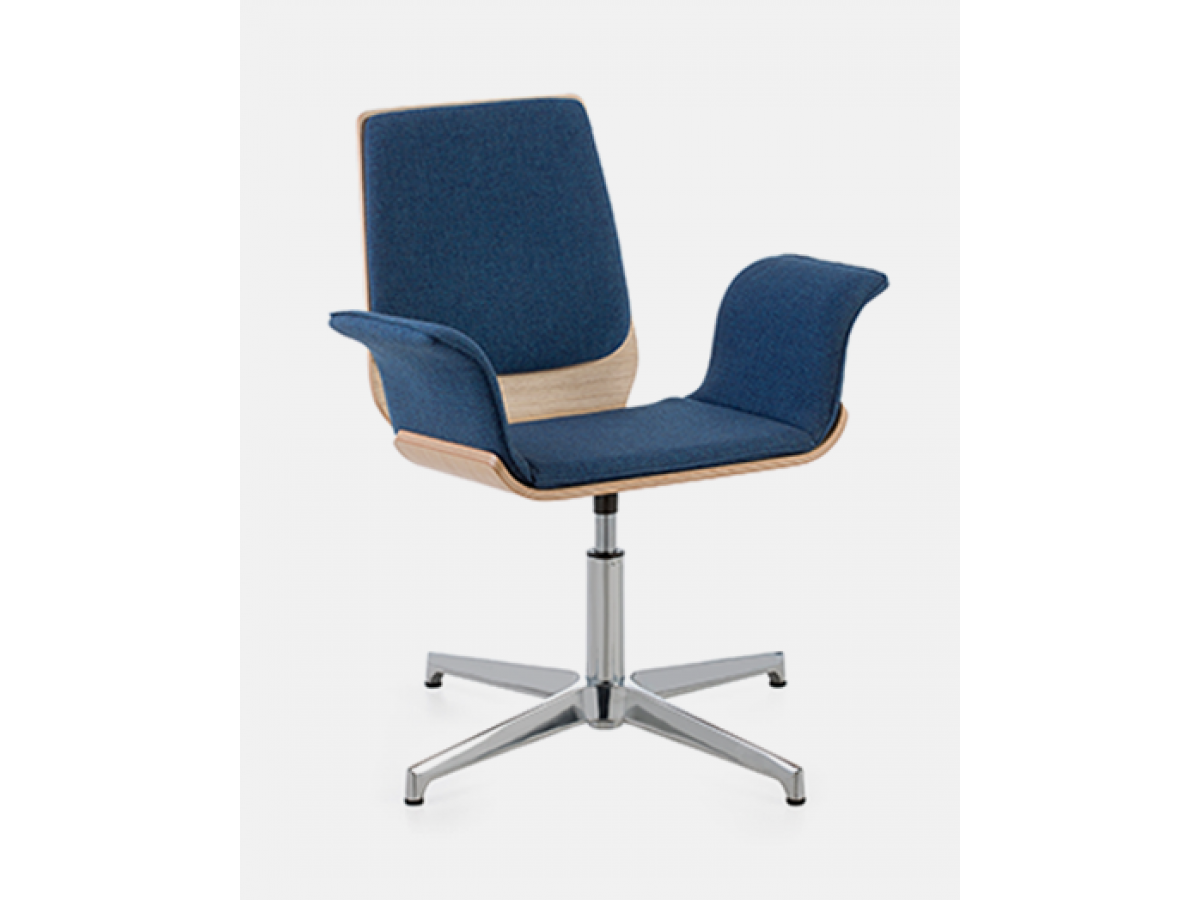 Chaise d'accueil stylée, confortable et ergonomique - SPERA avec options et finitions variées_9