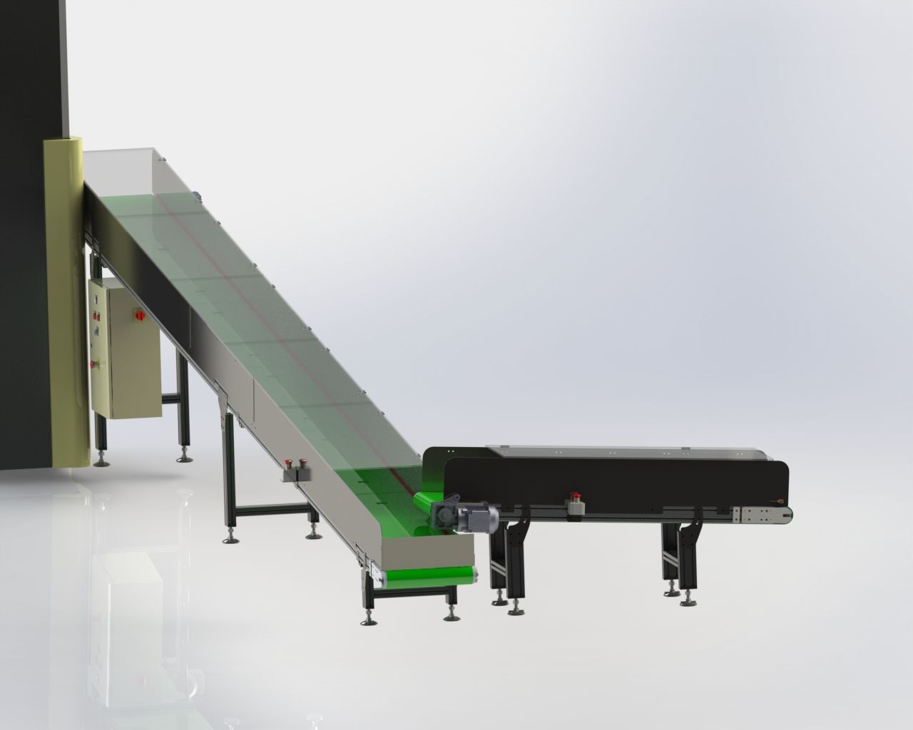 Système de convoyage sur mesure - Ligne de convoyage pour charges lourdes, cartons et produits agro-alimentaires_9