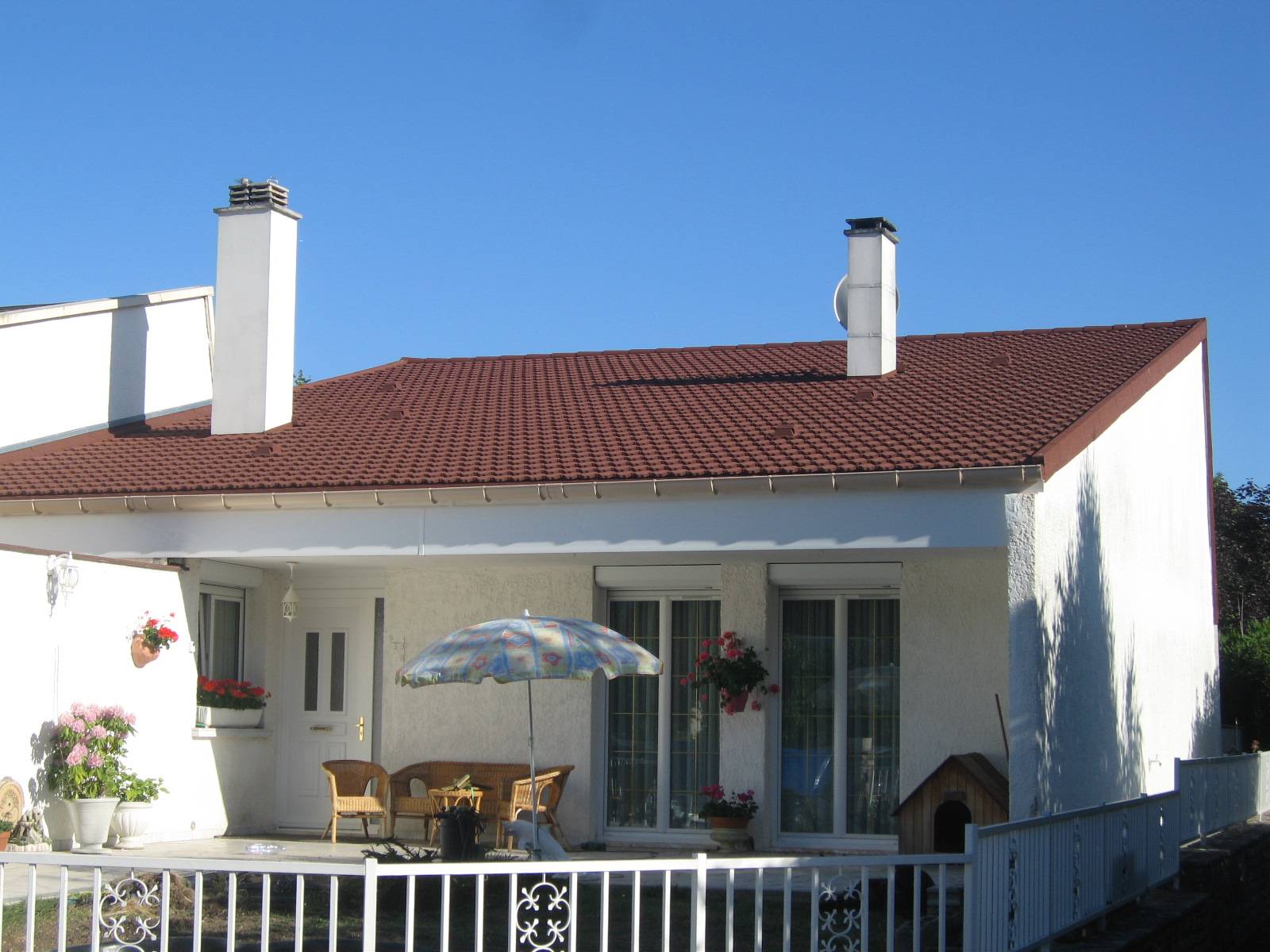 Tuiles métalliques à faible galbe - revêtement en pierre naturelle - GERARD® CLASSIC_9