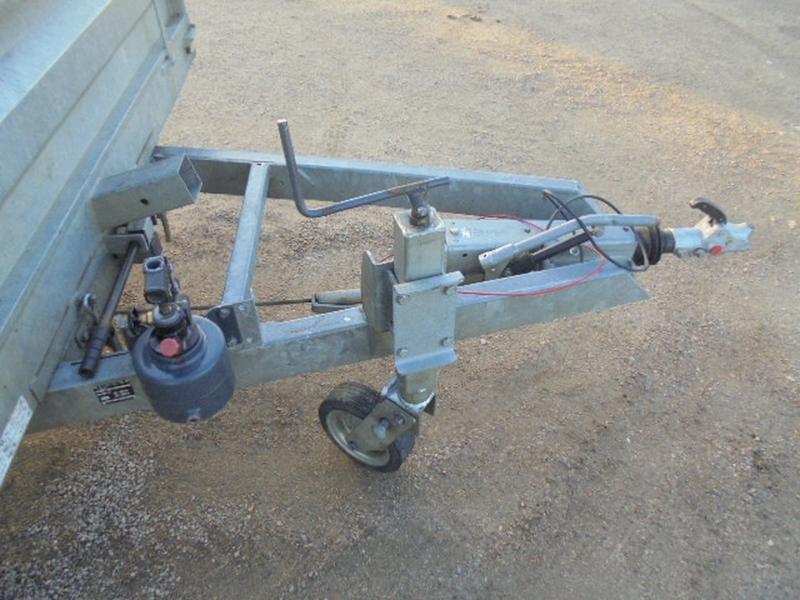 Remorque plateau basculant 3T5 Hubière - CNT 352 TD - 6,75 m x 5 m x 0,60 m - occasion_9