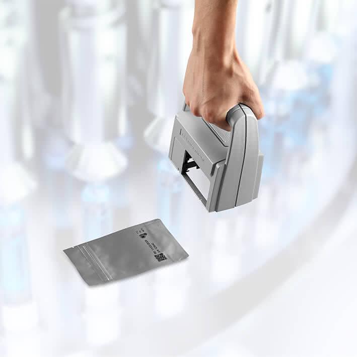 Appareil de marquage portable pour petites surfaces - Empreinte rapide - JETSTAMP 990_9