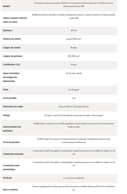 Visio 100 - cloisons mobiles en verre - Espero BV - épaisseur 107 mm - isolation acoustique de 42 à 50 dB_9