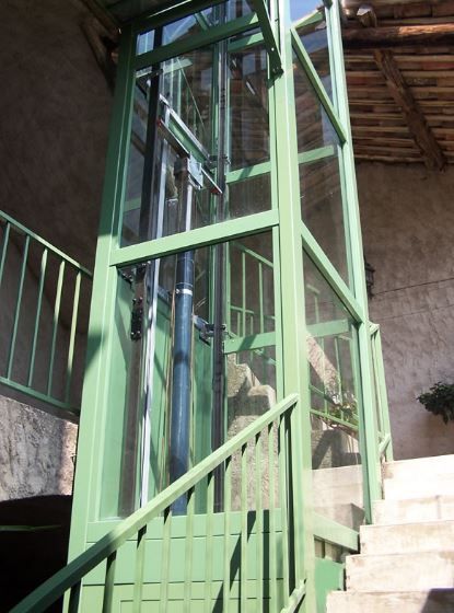 Ascenseur privatif avec une capacité de charge 400 kg pour espace restreint_9