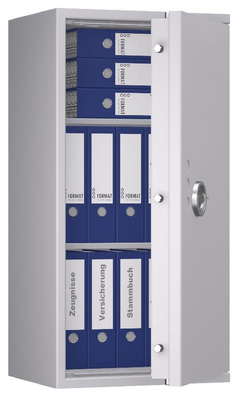 Coffre-fort FORMAT Lyra 7 Classe I - Anti-effraction certifié EN 1143-1 - Serrure électronique La Gard ComboGard Pro / Graphite RAL 7024_9