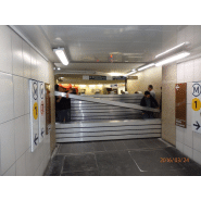 Dispositif anti-inondation démontable non mobile submersible - Flo-Dem 100 - 4 côtés - Protection sur mesure pour locaux et parkings_9