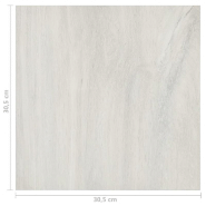 Vidaxl planches de plancher autoadhésives 55 pcs pvc 5,11 m² crème 324656_9