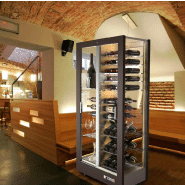 Vitrines à vins modulaires pour exposition et conservation - Large gamme de combinaisons et finitions_9