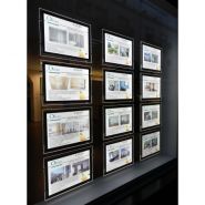 Porte-affiche LED Mega - 6000 lumens - Formats A4 et A3 - Gravure personnalisée_9