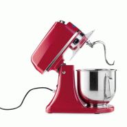 Batteur Melangeur Planétaire à tête inclinable 7L - 2 kg de pâte - Rouge_9