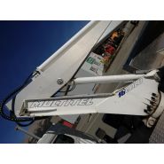 Camion nacelle diesel 16,3m avec portée optimisée pour chantiers