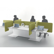 Bureau bench moderne confortable et fonctionnel - ANYWARE - Configurations modulables et finitions élégantes_9