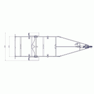 6m30-2m20 1x1800kg- 1800 kg - VLEMMIX - Remorque Porte-Bateau_9