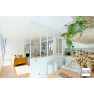 Verrière cloison sur mesure - Idéale pour délimiter vos espaces avec style et lumière naturelle_9