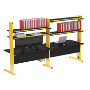 Table informatique multi-niveaux modulable pour l'aménagement des espaces techniques, salles serveurs ou laboratoires - DATA_9