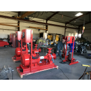 Pompe pour irrigation et relevage avec motorisation diesel fixe