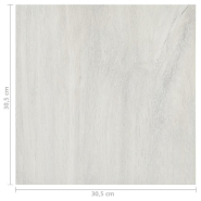 Vidaxl planches de plancher autoadhésives 20 pcs pvc 1,86 m² crème 330147_9