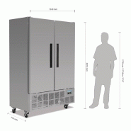 Armoire réfrigérée négative 2 portes 960L Série G GD880 Polar_9